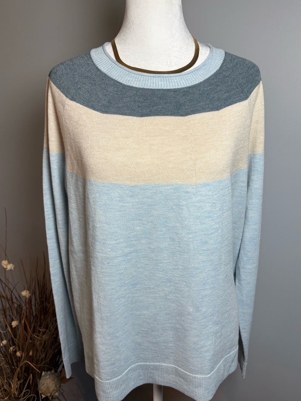 Smartwool NWT Merino Wool Colorblock Sweater M